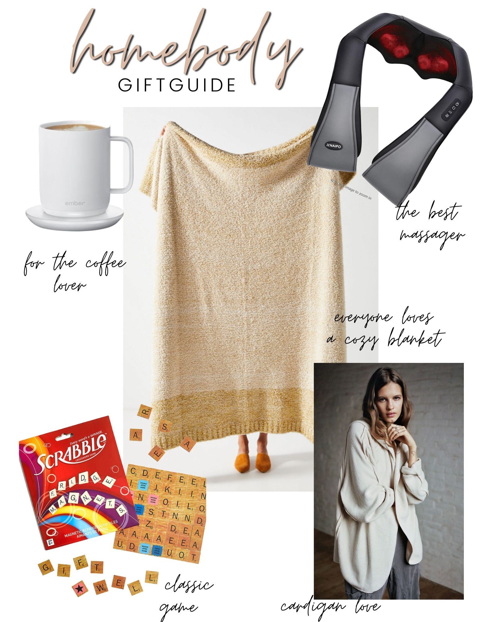 Holiday Gift Guide for the Homebody: Cozy Life, Style + Beauty